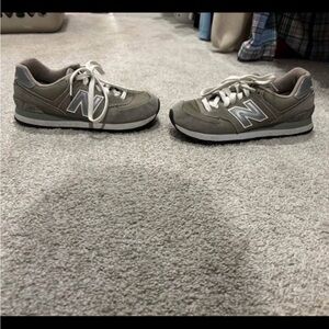 New Balance Kids' Olive Sneakers